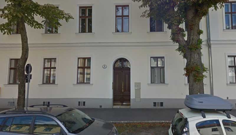 Detail zum Hauseingang